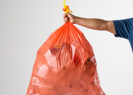 Containers for change orange bags clearance